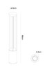 Миниатюра фото ландшафтный светильник arte lamp carcassa a4668pa-1bk | 220svet.ru
